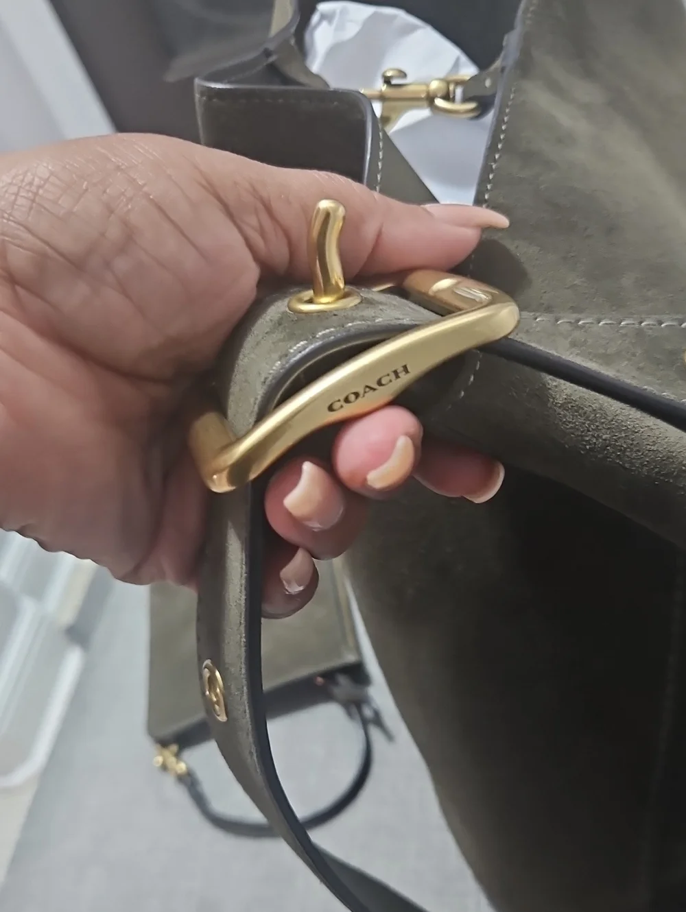 Coach everyday leather
